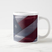 Amerikanische Flagge. Jumbo-Tasse (Rechts)