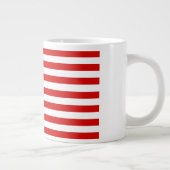 Amerikanische Flagge Jumbo-Tasse (Rechts)