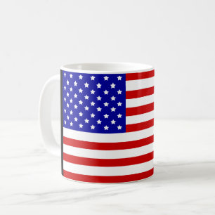 Amerikanische Flagge Kaffeetasse