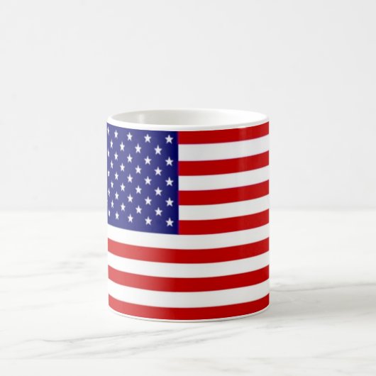 Amerikanische Flagge Kaffeetasse (Mittel)