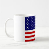 Amerikanische Flagge Kaffeetasse (Links)