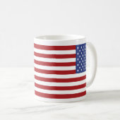 Amerikanische Flagge Kaffeetasse (VorderseiteRechts)