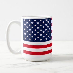 Amerikanische Flagge Kaffeetasse