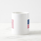 Amerikanische Flagge Kaffeetasse (Mittel)
