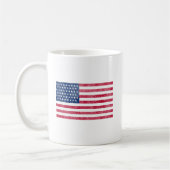 Amerikanische Flagge Kaffeetasse (Links)