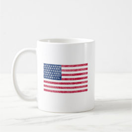 Amerikanische Flagge Kaffeetasse