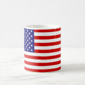 Amerikanische Flagge Kaffeetasse (Mittel)