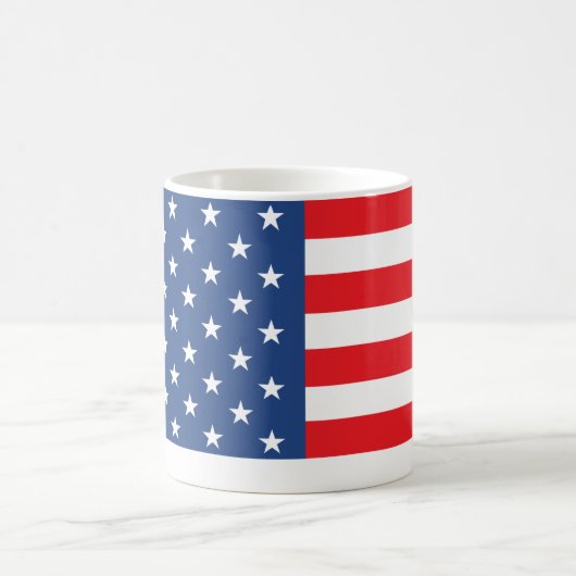 Amerikanische Flagge Kaffeetasse (Mittel)