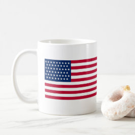 Amerikanische Flagge Kaffeetasse