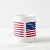 Amerikanische Flagge Kaffeetasse (Mittel)