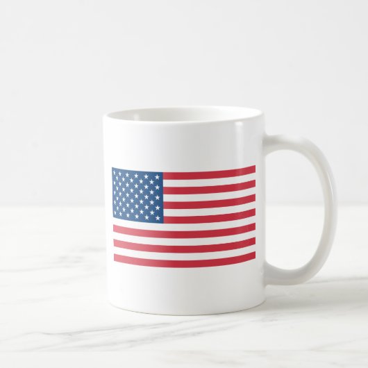 Amerikanische Flagge Kaffeetasse (Rechts)