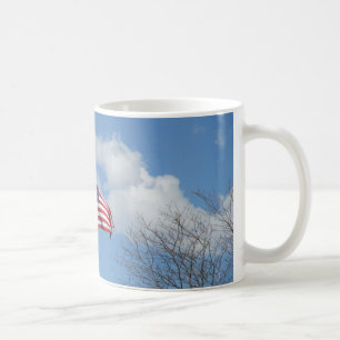 Amerikanische Flagge Kaffeetasse