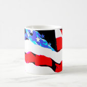 Amerikanische Flagge Kaffeetasse (Mittel)