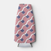 Amerikanische Flagge kann kühlen Flaschenkühler (Vorderseite)