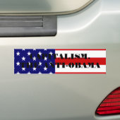 amerikanische Flagge, KAPITALISMUS. DAS ANTI-OBAMA Autoaufkleber (Auf Auto)