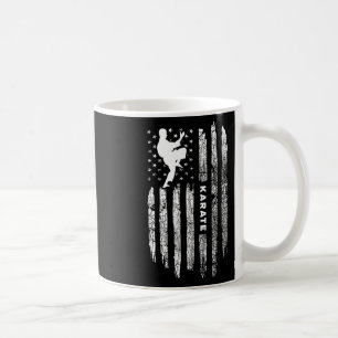 Amerikanische Flagge Karate Kleidung - Karateka Vi Kaffeetasse
