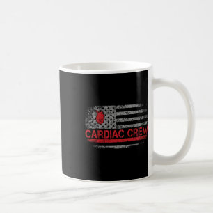Amerikanische Flagge Kardiale Crew Kardiologie Kra Kaffeetasse