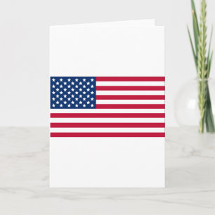 Amerikanische Flagge Karte