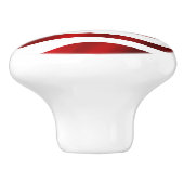 Amerikanische Flagge Keramikknauf (Seitenansicht)