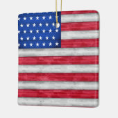 Amerikanische Flagge Keramikornament (Links)