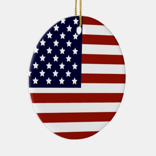 Amerikanische Flagge Keramikornament (Rechts)