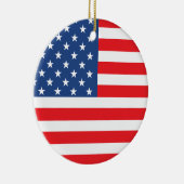 Amerikanische Flagge Keramikornament (Rechts)