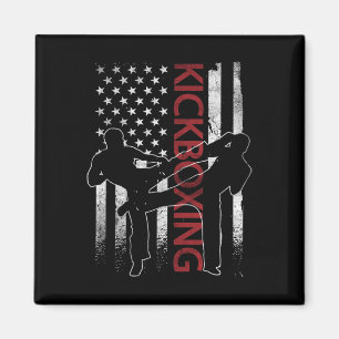Amerikanische Flagge Kickboxen Bekleidung Us Flagg Magnet