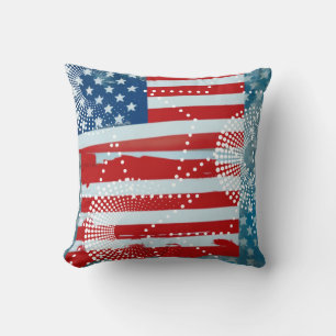 Amerikanische Flagge Kissen