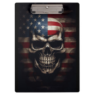 Amerikanische Flagge Klemmbrett