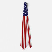 Amerikanische Flagge Krawatte (Vorderseite)