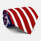 Amerikanische Flagge Krawatte (Gerollt)