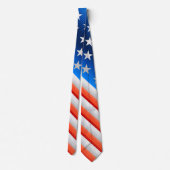 Amerikanische Flagge Krawatte (Rückseite)