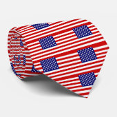 Amerikanische Flagge Krawatte (Gerollt)