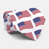 Amerikanische Flagge Krawatte (Gerollt)