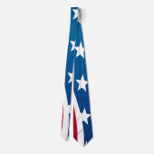 Amerikanische Flagge Krawatte (Rückseite)