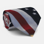Amerikanische Flagge Krawatte (Gerollt)