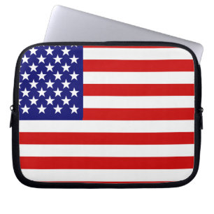 Amerikanische Flagge Laptopschutzhülle