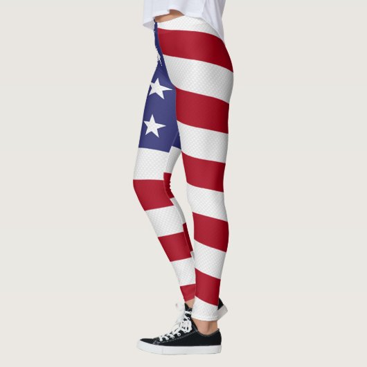 Amerikanische Flagge Leggings (Links)
