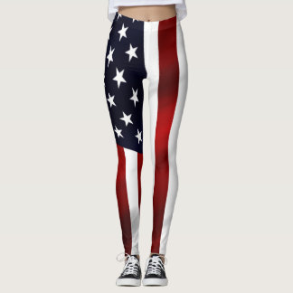 Amerikanische Flagge Leggings