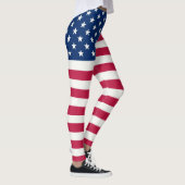 Amerikanische Flagge Leggings (Rechts)