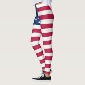 Amerikanische Flagge Leggings (Links)