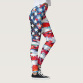 Amerikanische Flagge Leggings (Rechts)