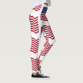 Amerikanische Flagge Leggings (Rechts)
