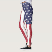 Amerikanische Flagge Leggings (Links)