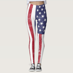 Amerikanische Flagge Leggings