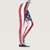 Amerikanische Flagge Leggings (Rechts)