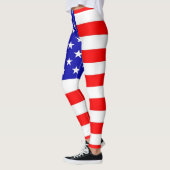 Amerikanische Flagge Leggings (Links)