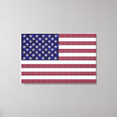Amerikanische Flagge Leinwanddruck (Vorderseite)