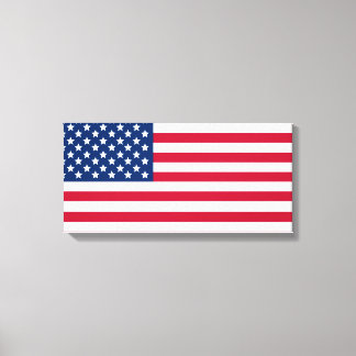 Amerikanische Flagge Leinwanddruck