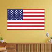 Amerikanische Flagge Leinwanddruck (Insitu (Wohnzimmer))